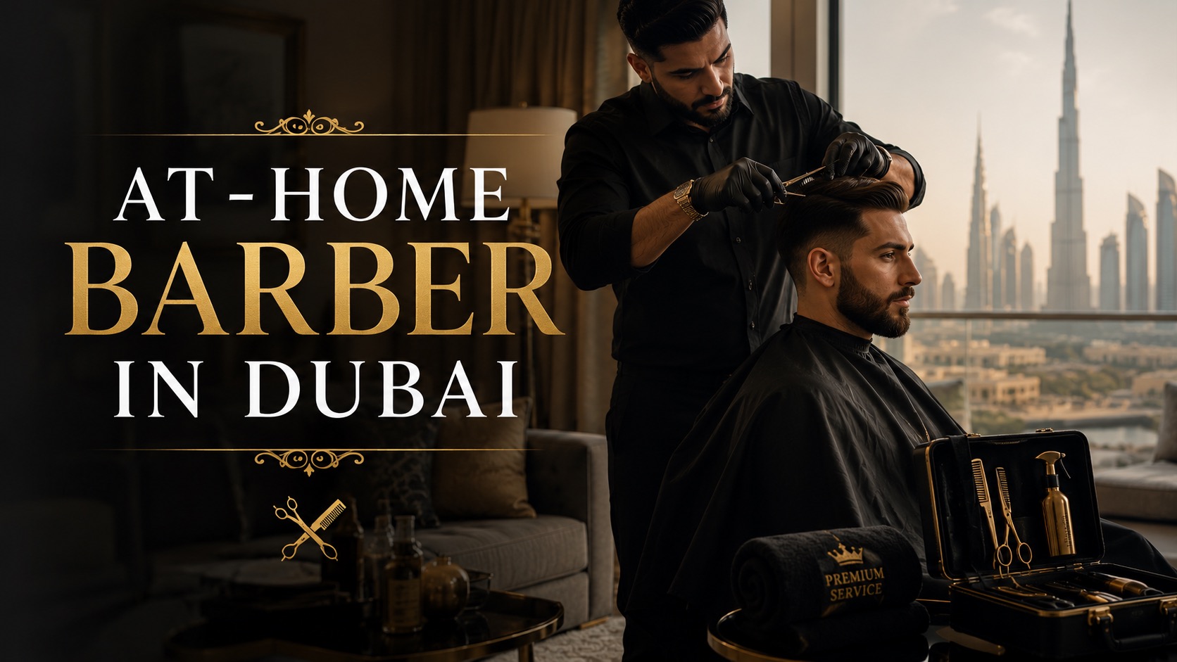 At-home barber in Dubai