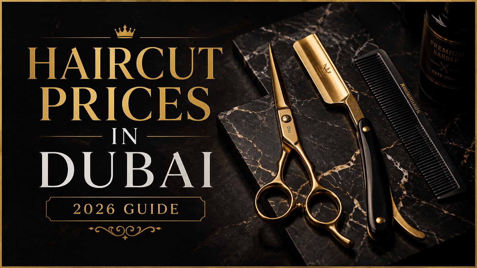 Haircut price guide Dubai 2026